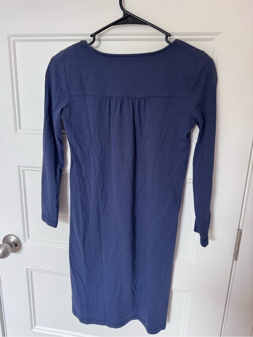 Lilly Pulitzer Navy Blue V-Neck Embellished Dress preppy workwear fall - Picture 4 of 4